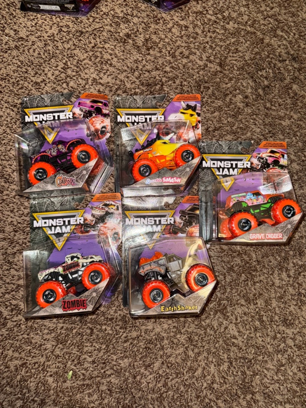 Monster Jam Spooky Collection Limited Edition Halloween 1:64 Monster Trucks 5/6